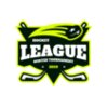 League Hockey Winter Tournament logo template
