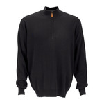 Greg Norman Drop-Needle 1/4-Zip Sweater