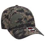 OTTO CAP Camouflage 6 Panel Low Profile Mesh Back Trucker Hat