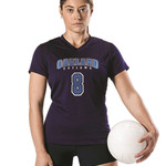 Women's Short Sleeve Volleyball Jersey