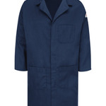 Concealed Snap Front Lab Coat - EXCEL FR® ComforTouch® - 6 oz.