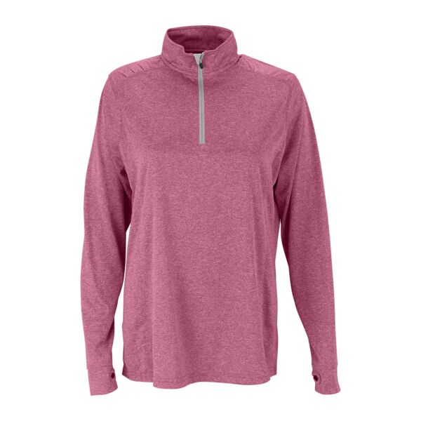 Women?s Vansport? M�lange 1/4-Zip Tech Pullover Thumbnail