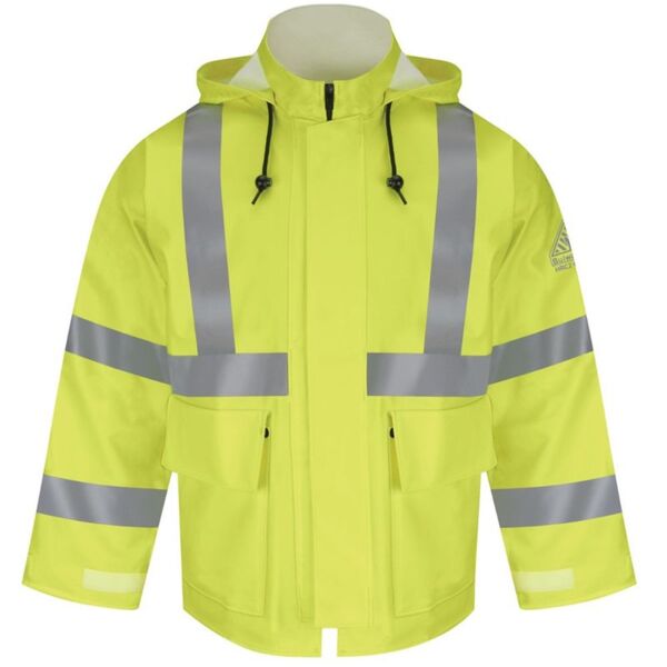 Hi-Visibility Flame-Resistant Rain Jacket Thumbnail