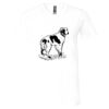Unisex Jersey Short-Sleeve V-Neck T-Shirt Thumbnail