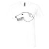 Unisex Jersey Short-Sleeve V-Neck T-Shirt Thumbnail