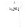 Unisex Jersey Short-Sleeve V-Neck T-Shirt Thumbnail