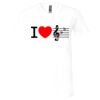 Unisex Jersey Short-Sleeve V-Neck T-Shirt Thumbnail