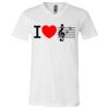 Unisex Jersey V-Neck Tee Thumbnail